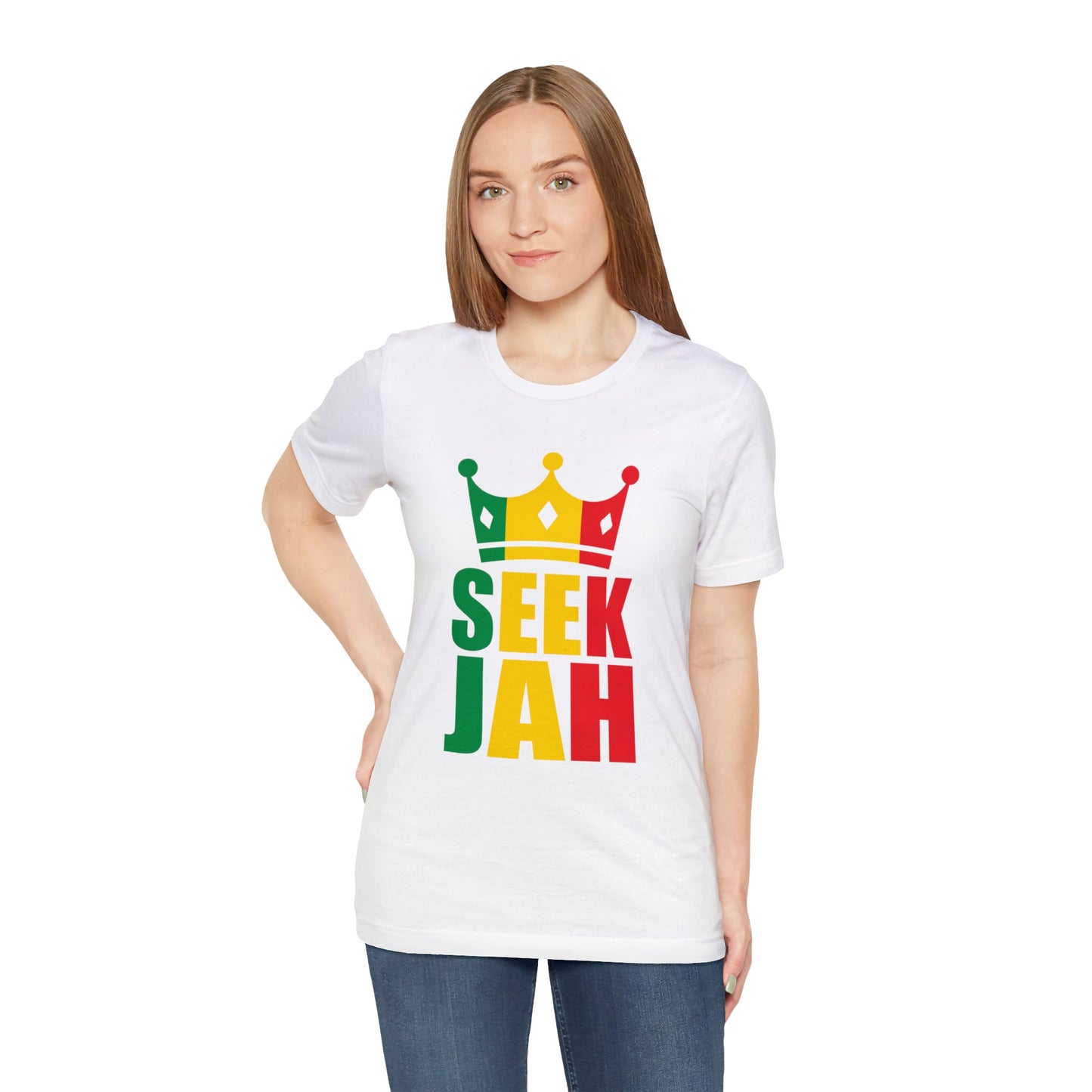 Seek Jah Unisex Jersey Short Sleeve Tee