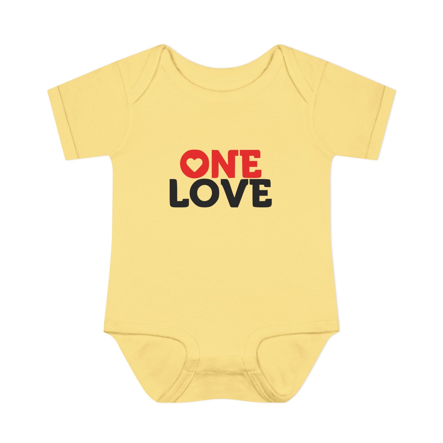 One Love Infant Bodysuit - Cute Baby Onesie for Newborns