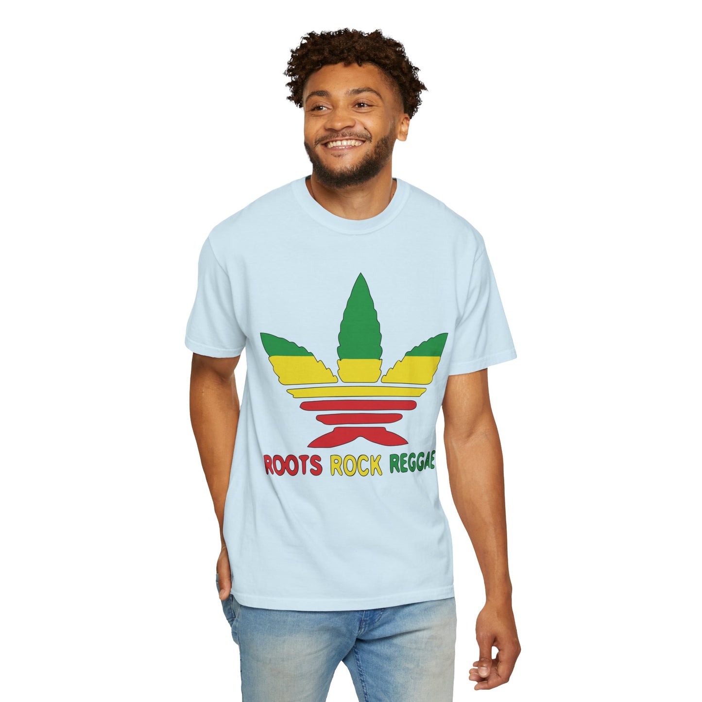 Roots Rock Reggae Unisex Garment-Dyed T-shirt