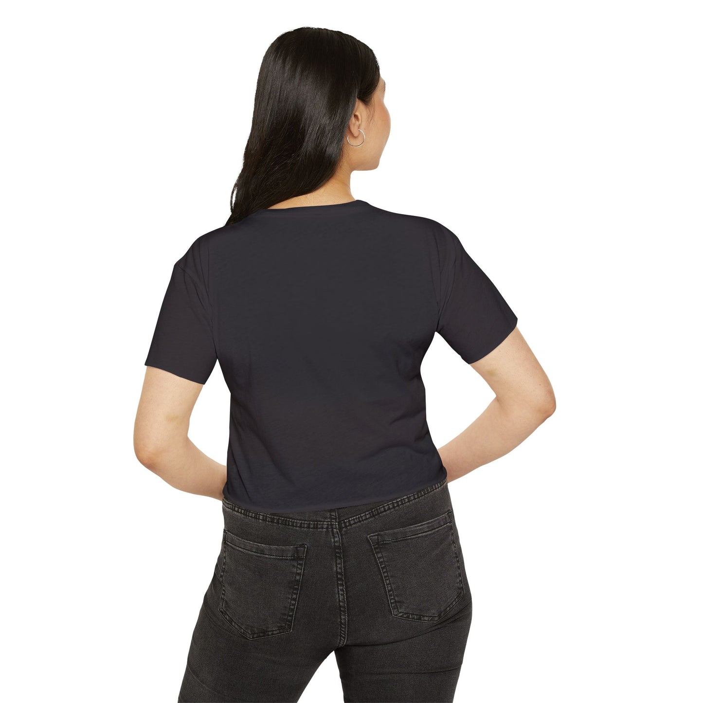Women's Festival Crop Top - Peace & Love Reggae Roots Tee
