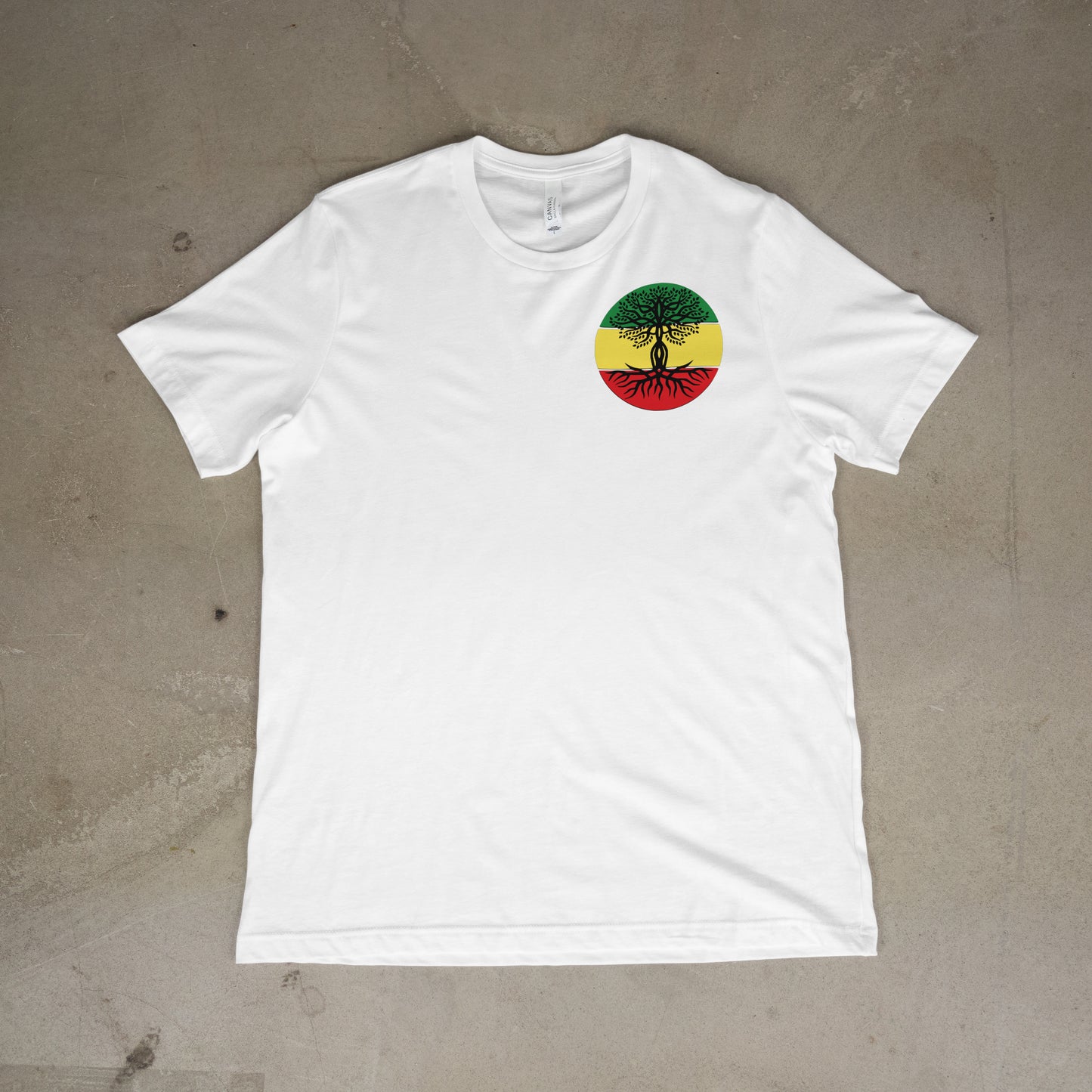 Reggae Roots Graphic Tee – Tree of Life Design