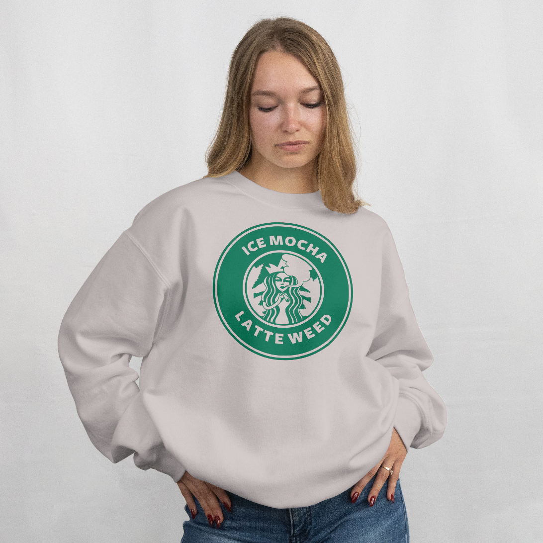 Latte Weed – Crewneck