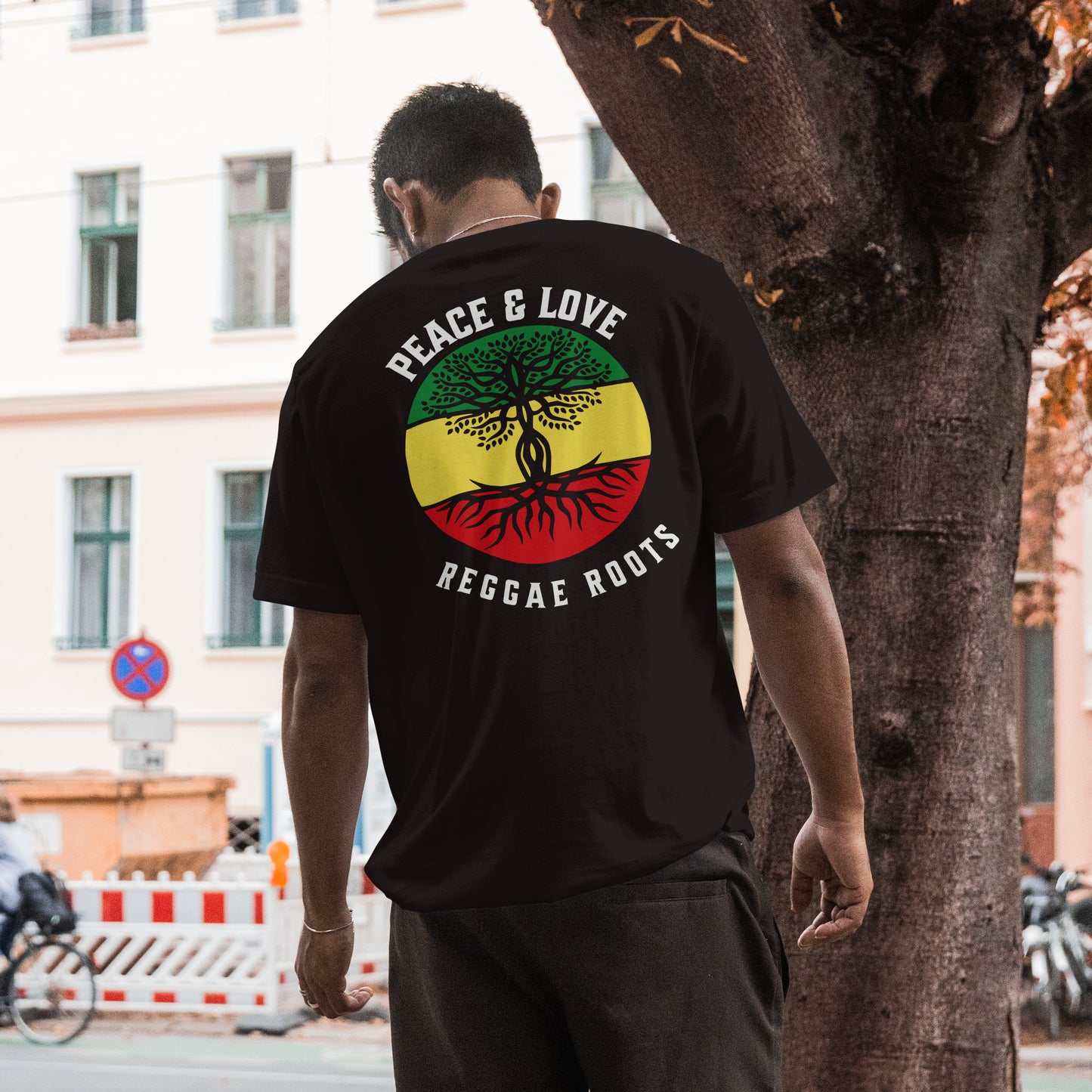 Reggae Roots Graphic Tee – Tree of Life Design