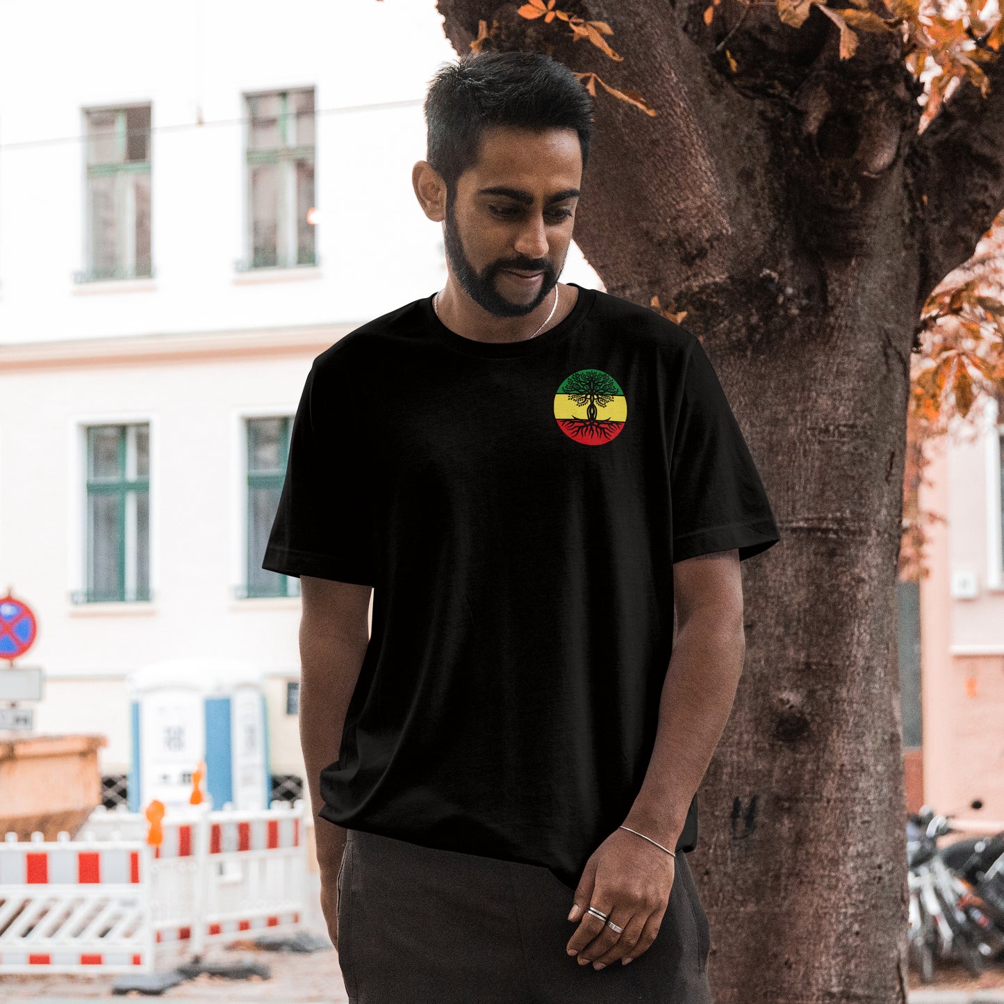 Reggae Roots Graphic Tee – Tree of Life Design
