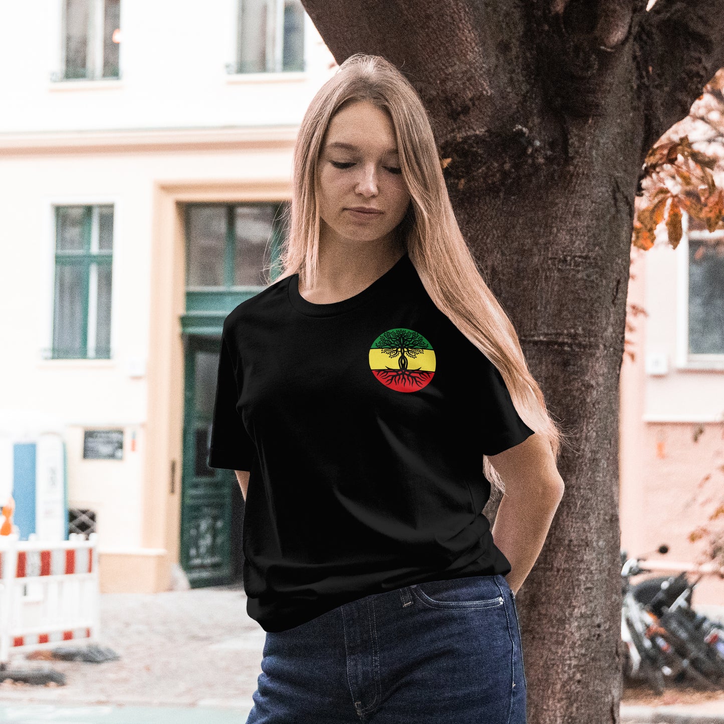Reggae Roots Graphic Tee – Tree of Life Design