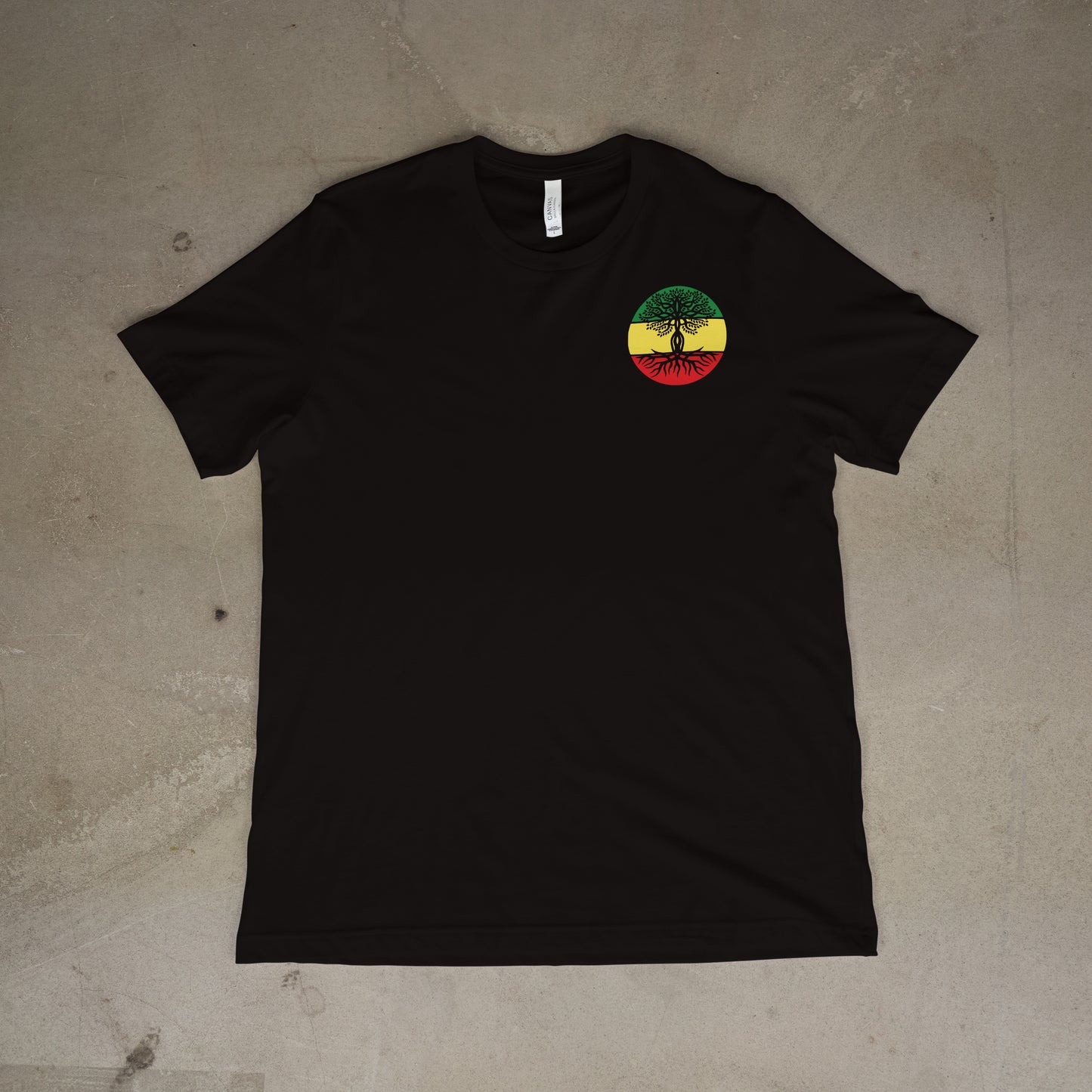 Reggae Roots Graphic Tee – Tree of Life Design