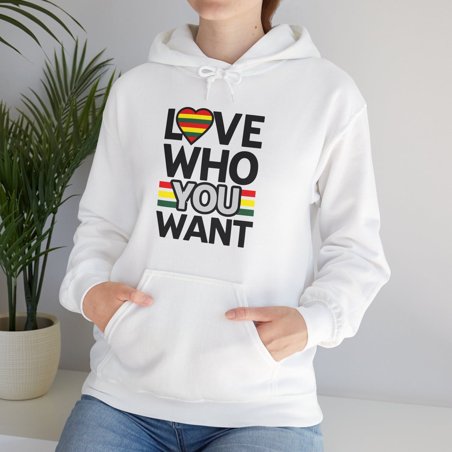 Love Who You Want Hoodie