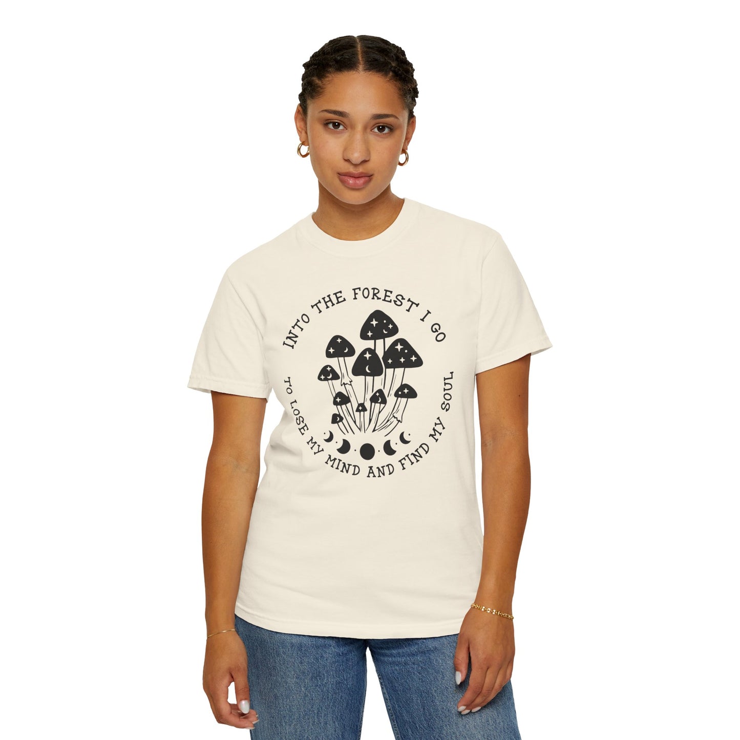 Into The Forest Unisex Garment-Dyed T-shirt