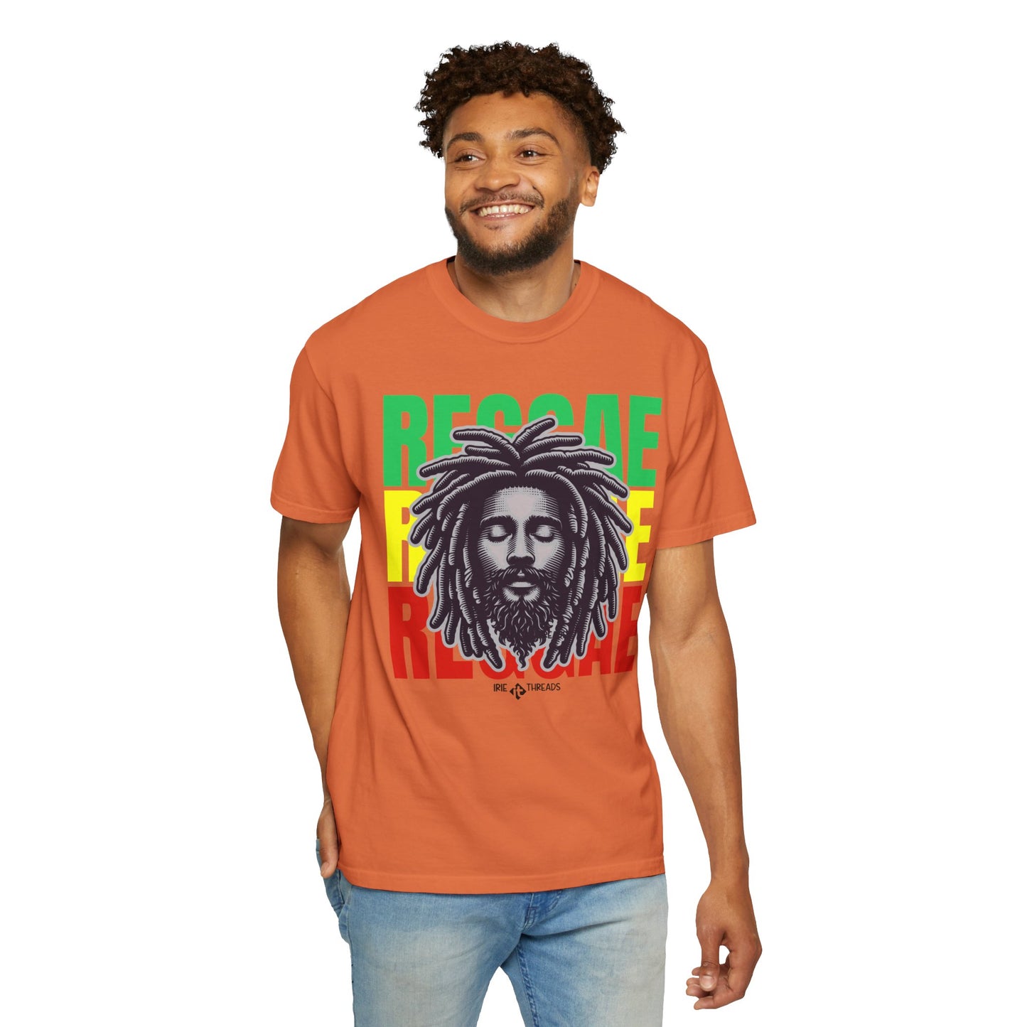 Dreadlock Rasta Unisex Garment-Dyed T-shirt