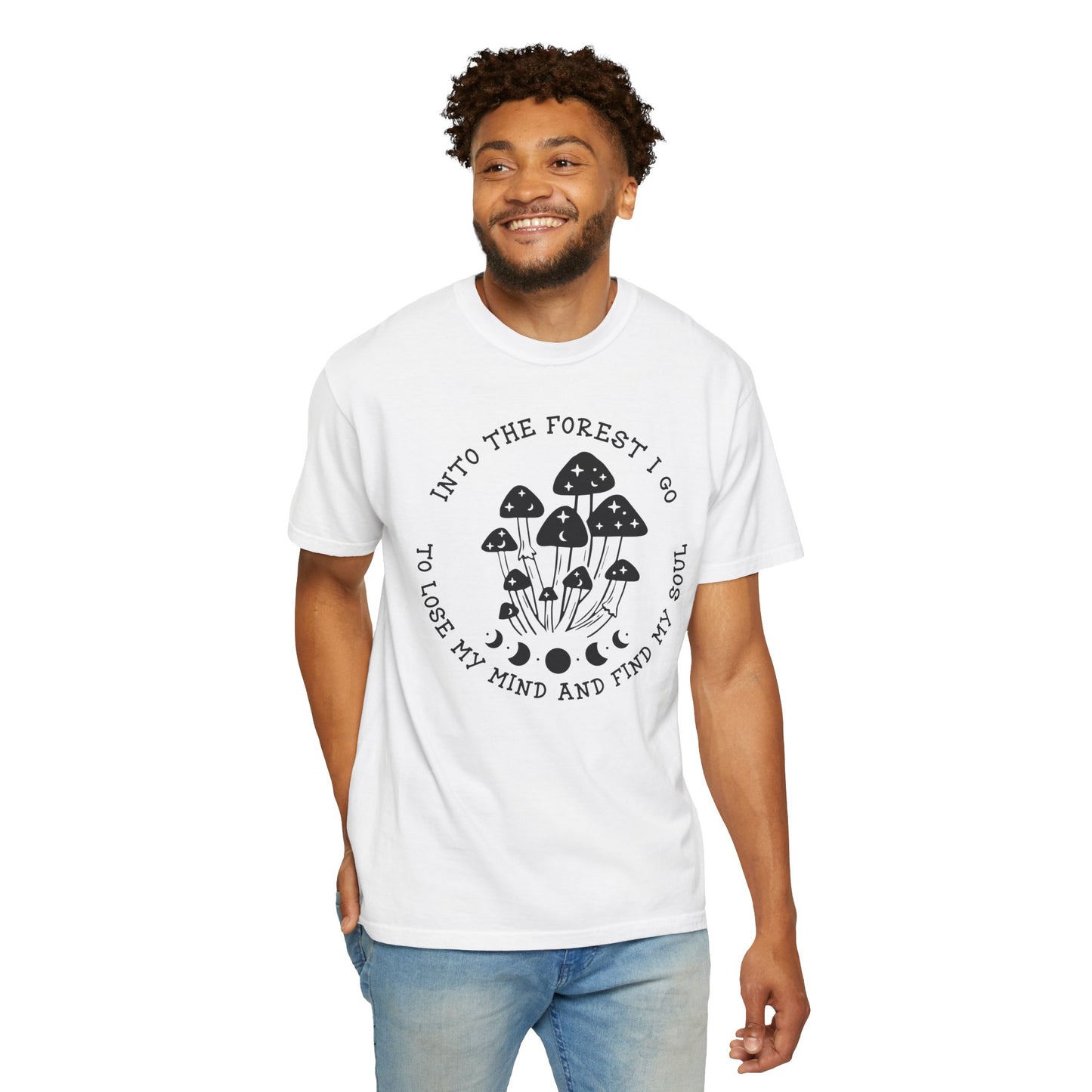 Into The Forest Unisex Garment-Dyed T-shirt