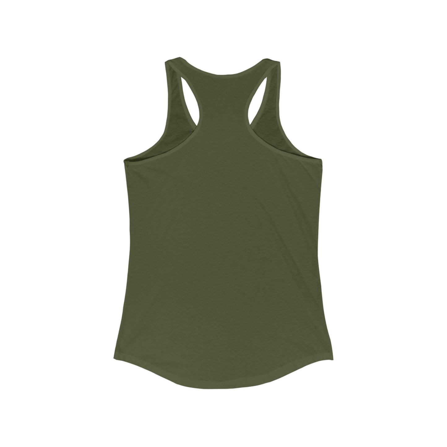 Women's Racerback Tank - 'Peace Love Unity' Design