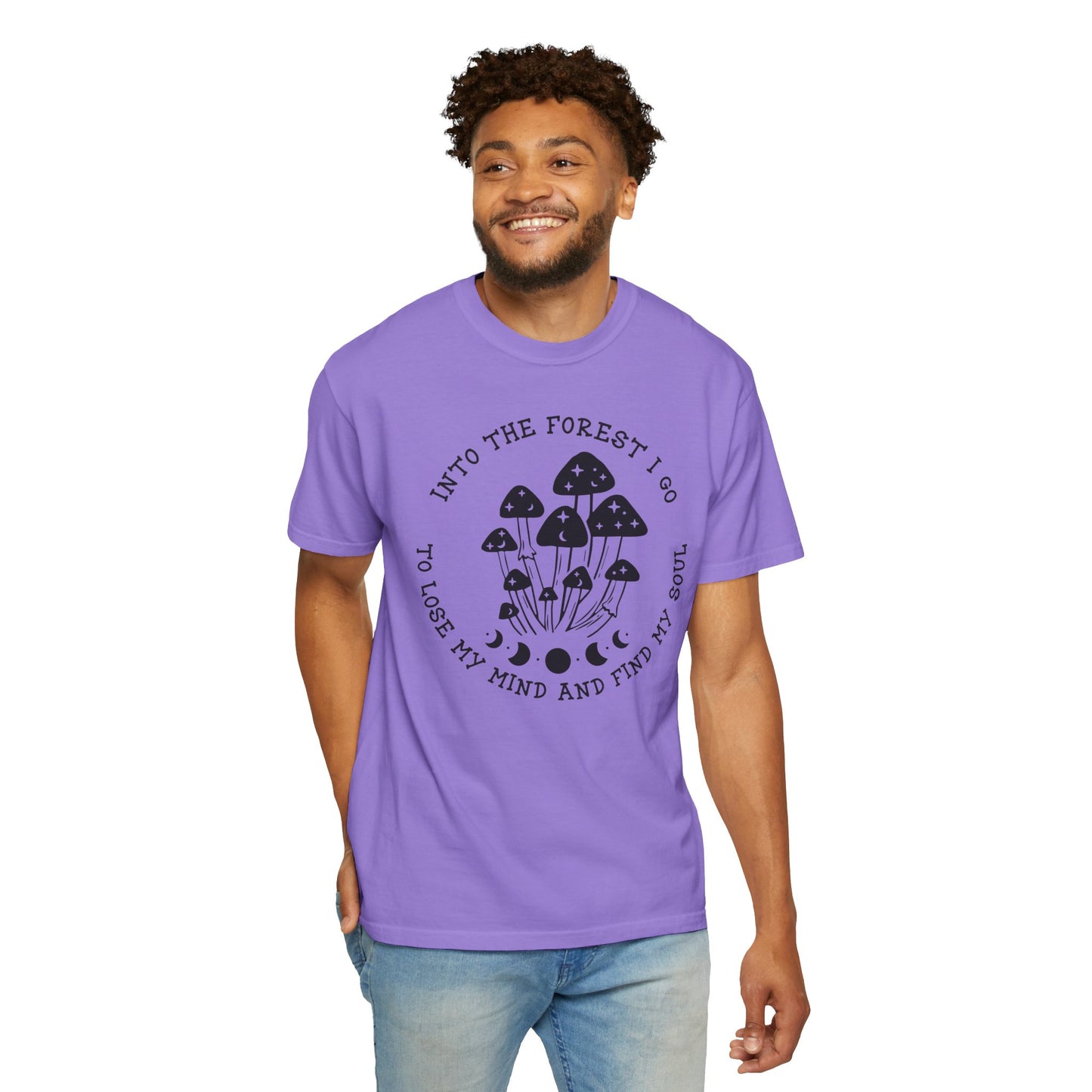Into The Forest Unisex Garment-Dyed T-shirt
