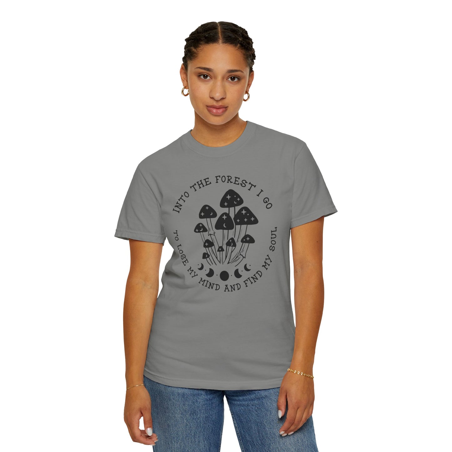 Into The Forest Unisex Garment-Dyed T-shirt