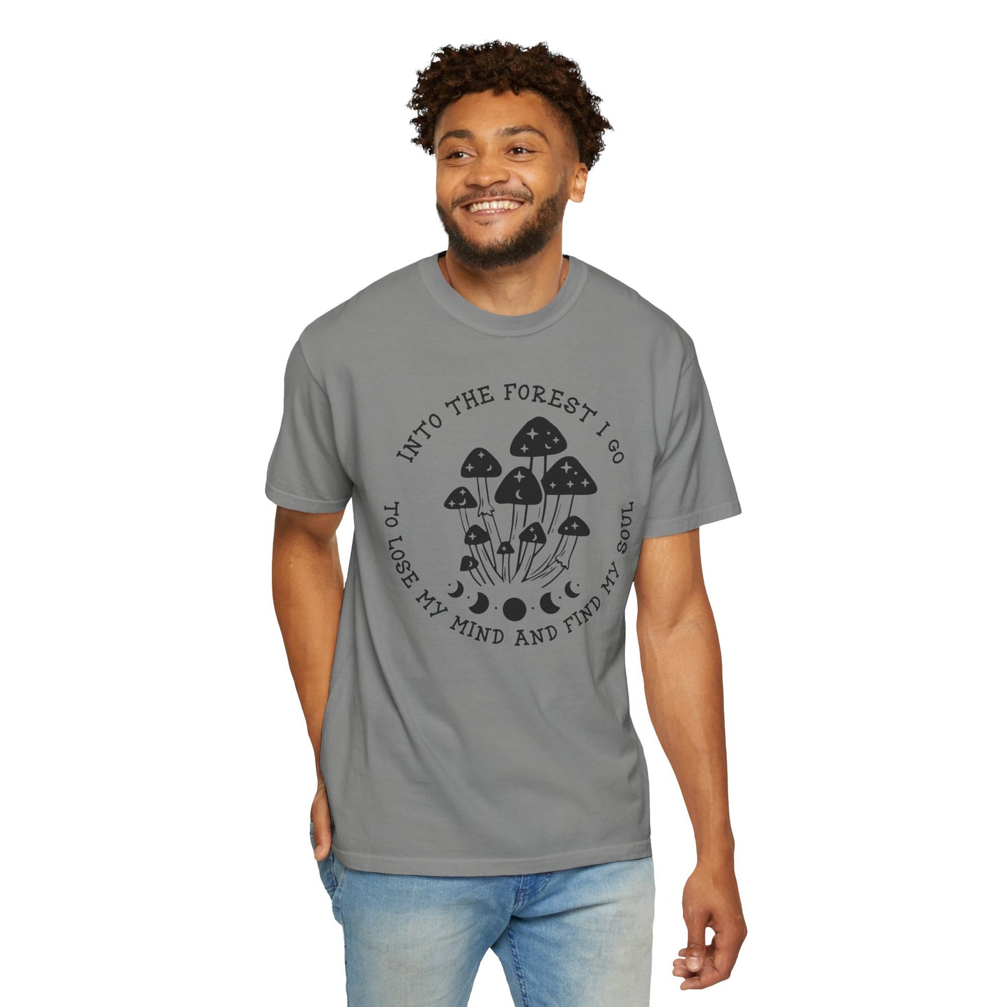 Into The Forest Unisex Garment-Dyed T-shirt