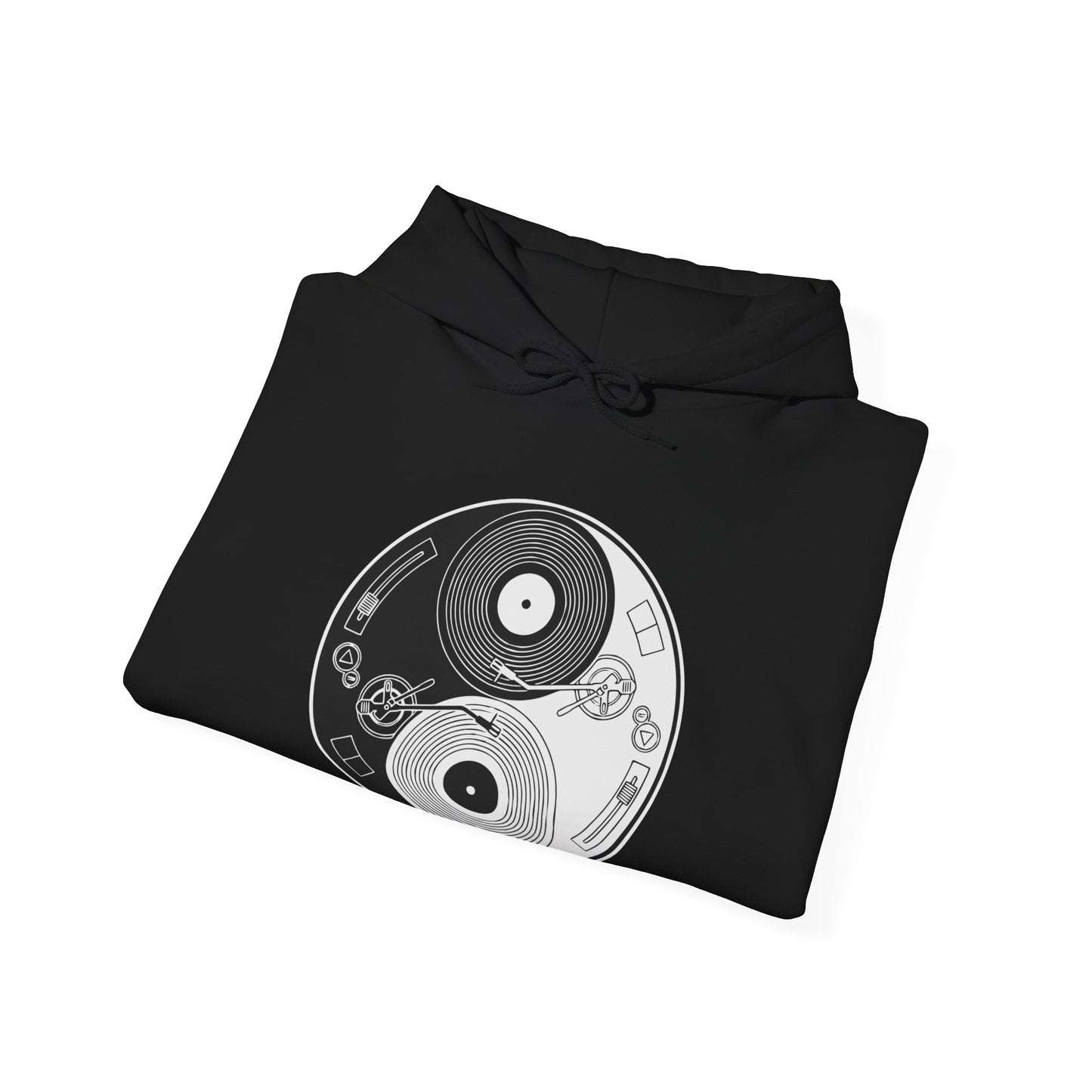 Ying Yang LP Unisex Heavy Hooded Sweatshirt