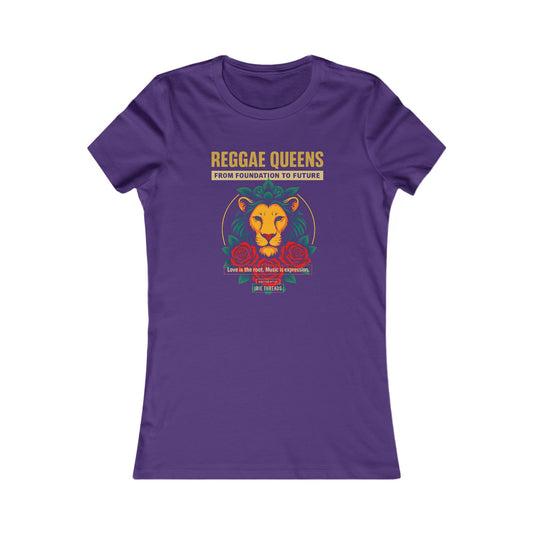 Reggae Queens Tee - Empowering Women's Favorite T-Shirt