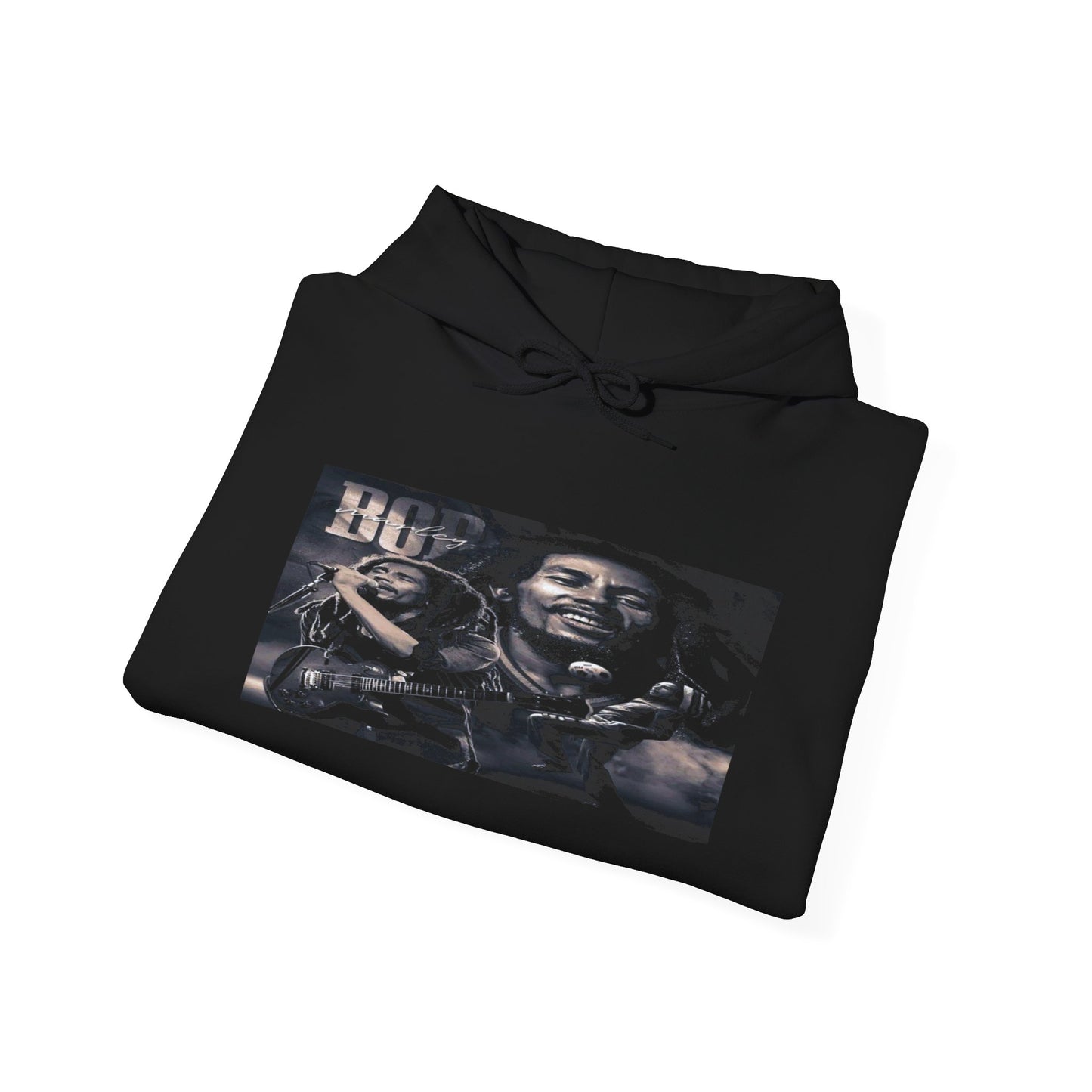 Bob Tribute Irie Threads Unisex Heavy Hooded Sweatshirt