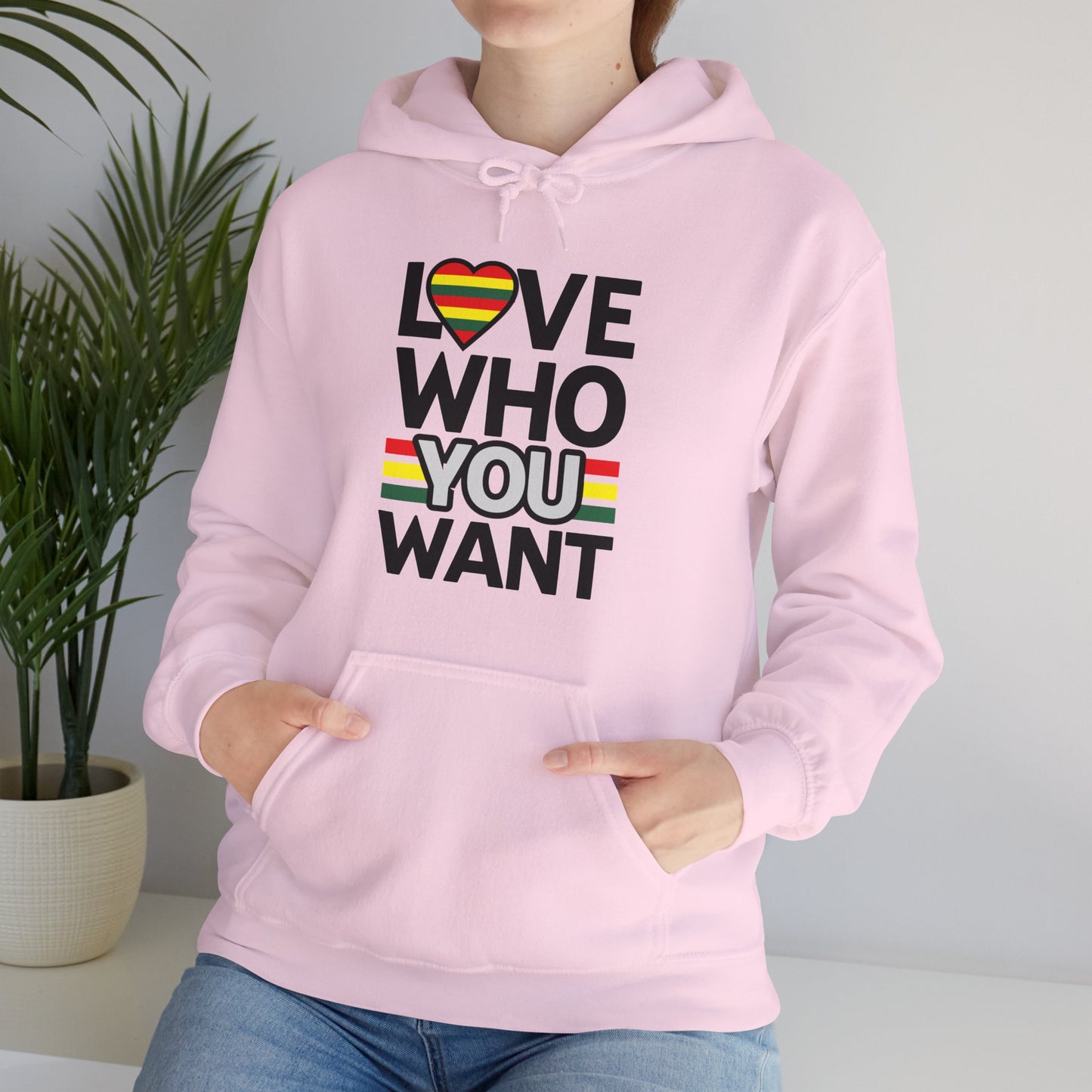 Love Who You Want Hoodie
