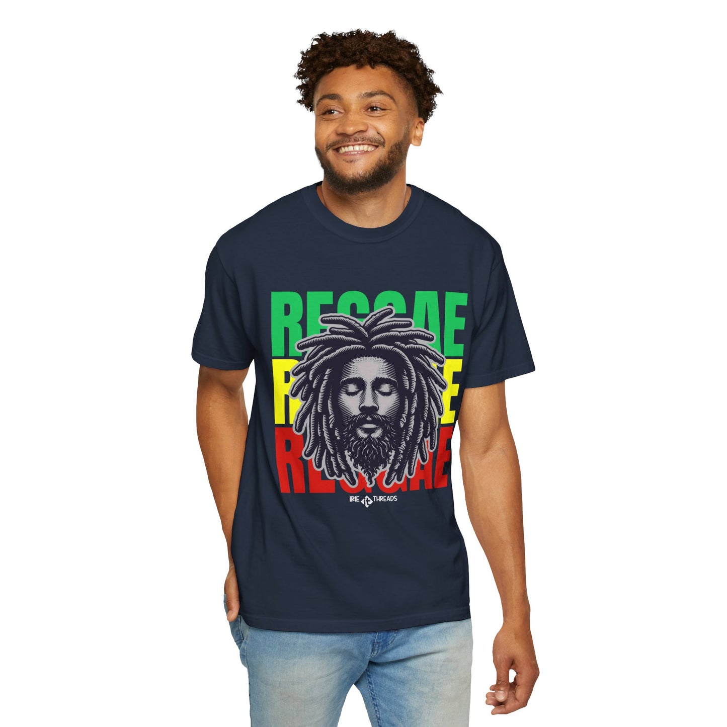 Dreadlock Rasta Unisex Garment-Dyed T-shirt