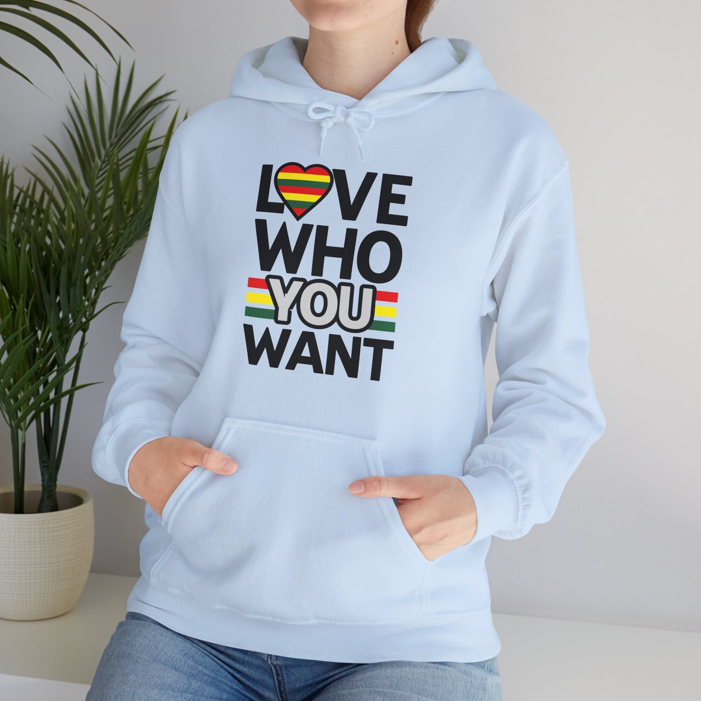 Love Who You Want Hoodie