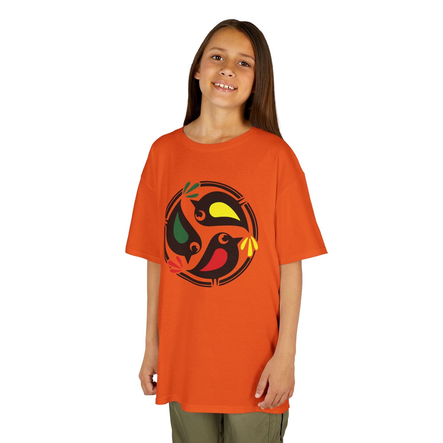 Colorful Nature Kids Heavy Cotton™ Tee - Fun, Lightweight Graphic T-Shirt