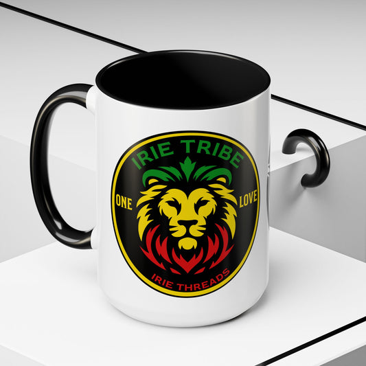 Irie Tribe Accent Coffee Mug - Colorful Bird Design
