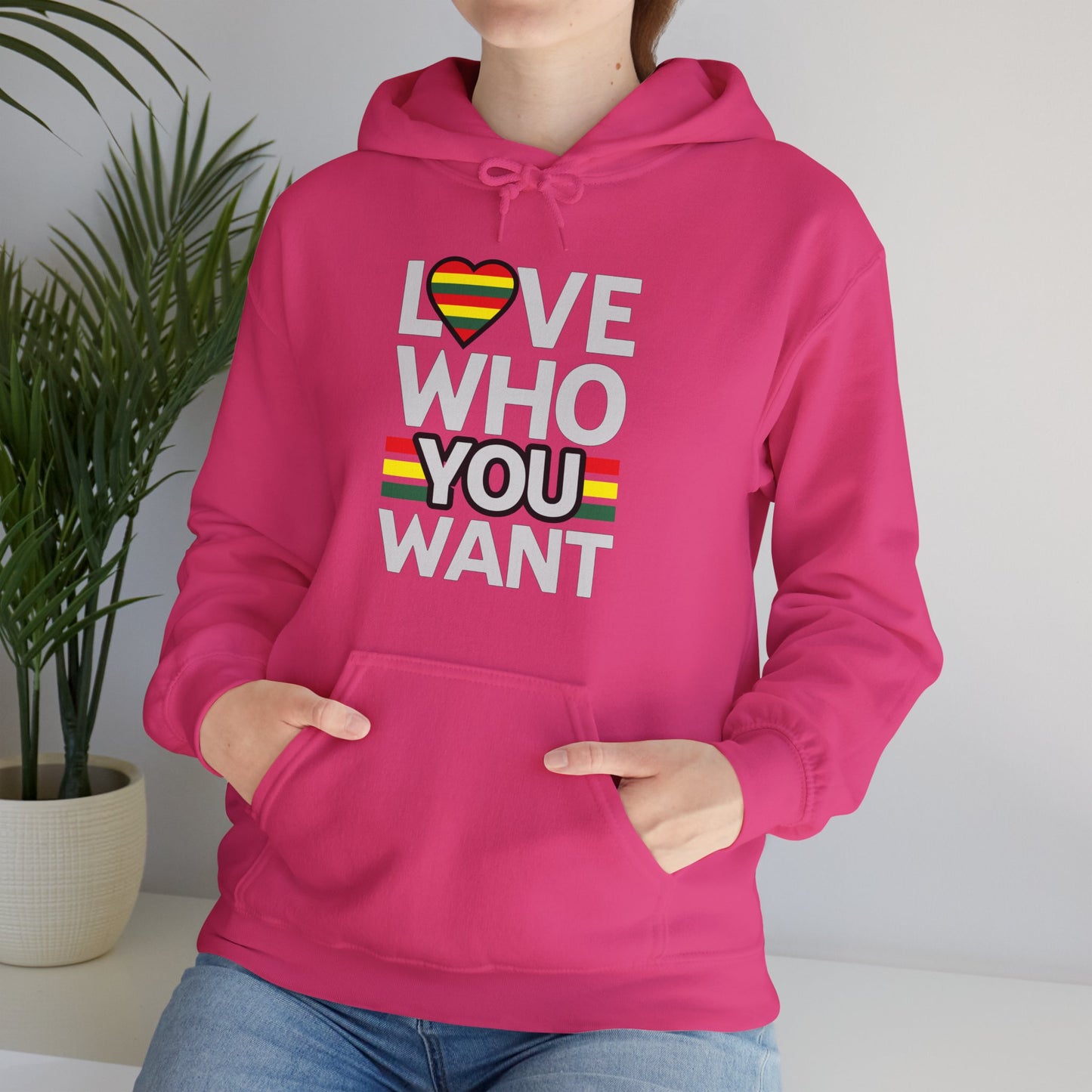 Love Who You Want Hoodie