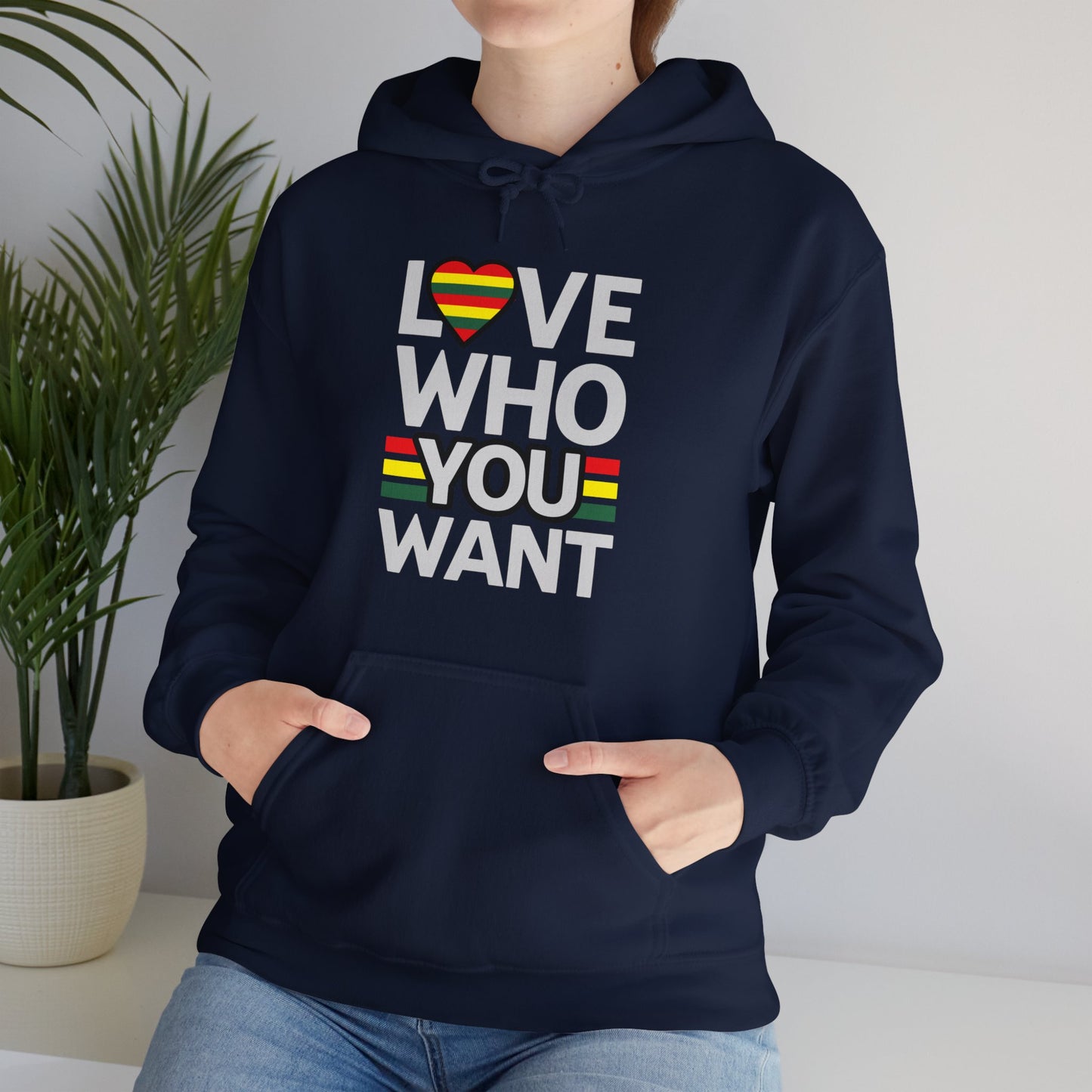Love Who You Want Hoodie