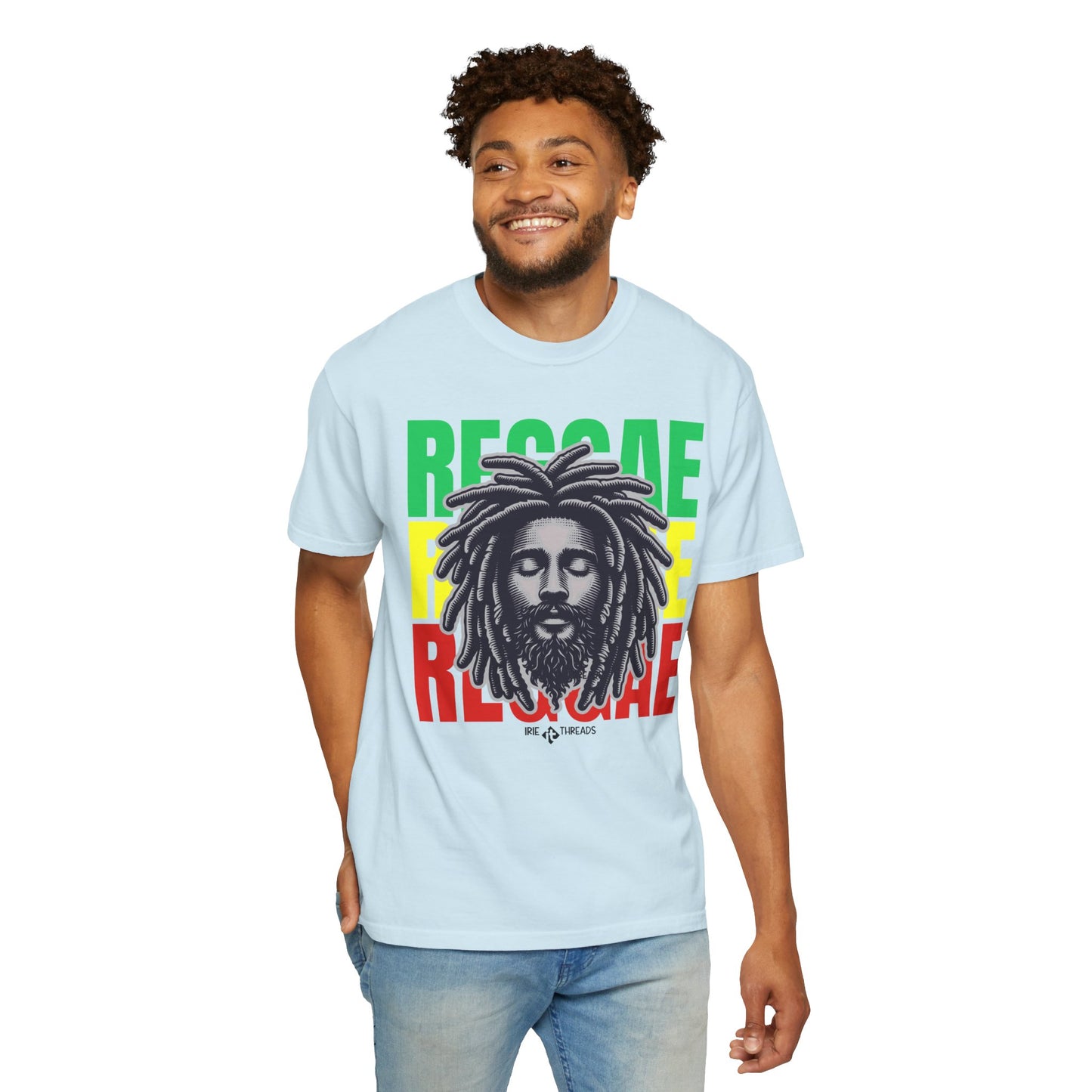 Dreadlock Rasta Unisex Garment-Dyed T-shirt