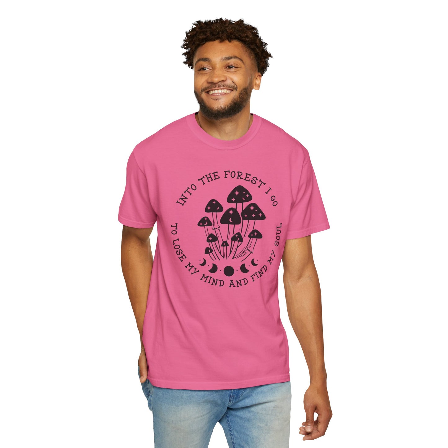 Into The Forest Unisex Garment-Dyed T-shirt