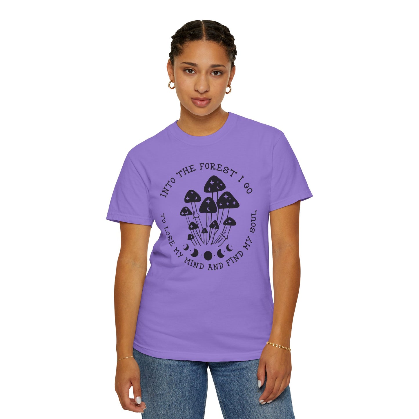 Into The Forest Unisex Garment-Dyed T-shirt