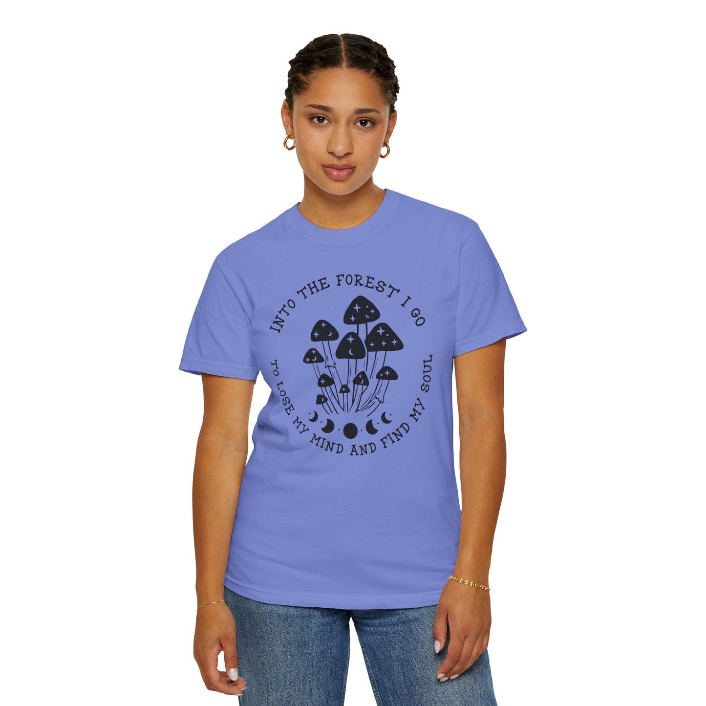 Into The Forest Unisex Garment-Dyed T-shirt