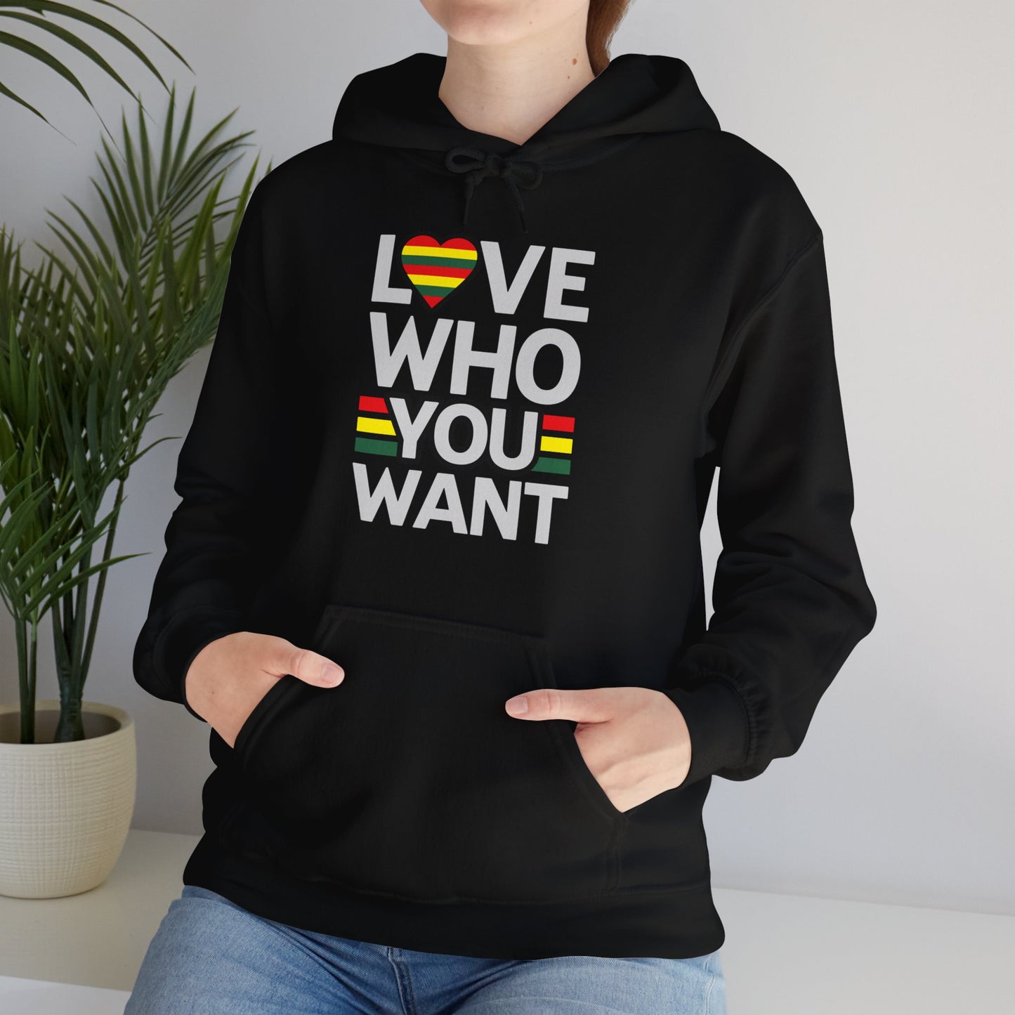 Love Who You Want Hoodie