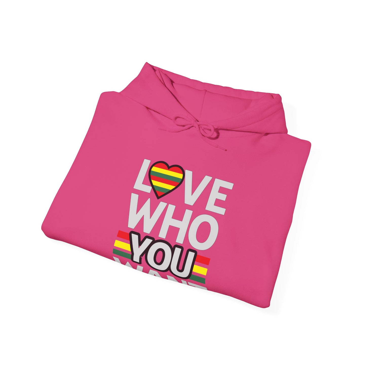 Love Who You Want Hoodie
