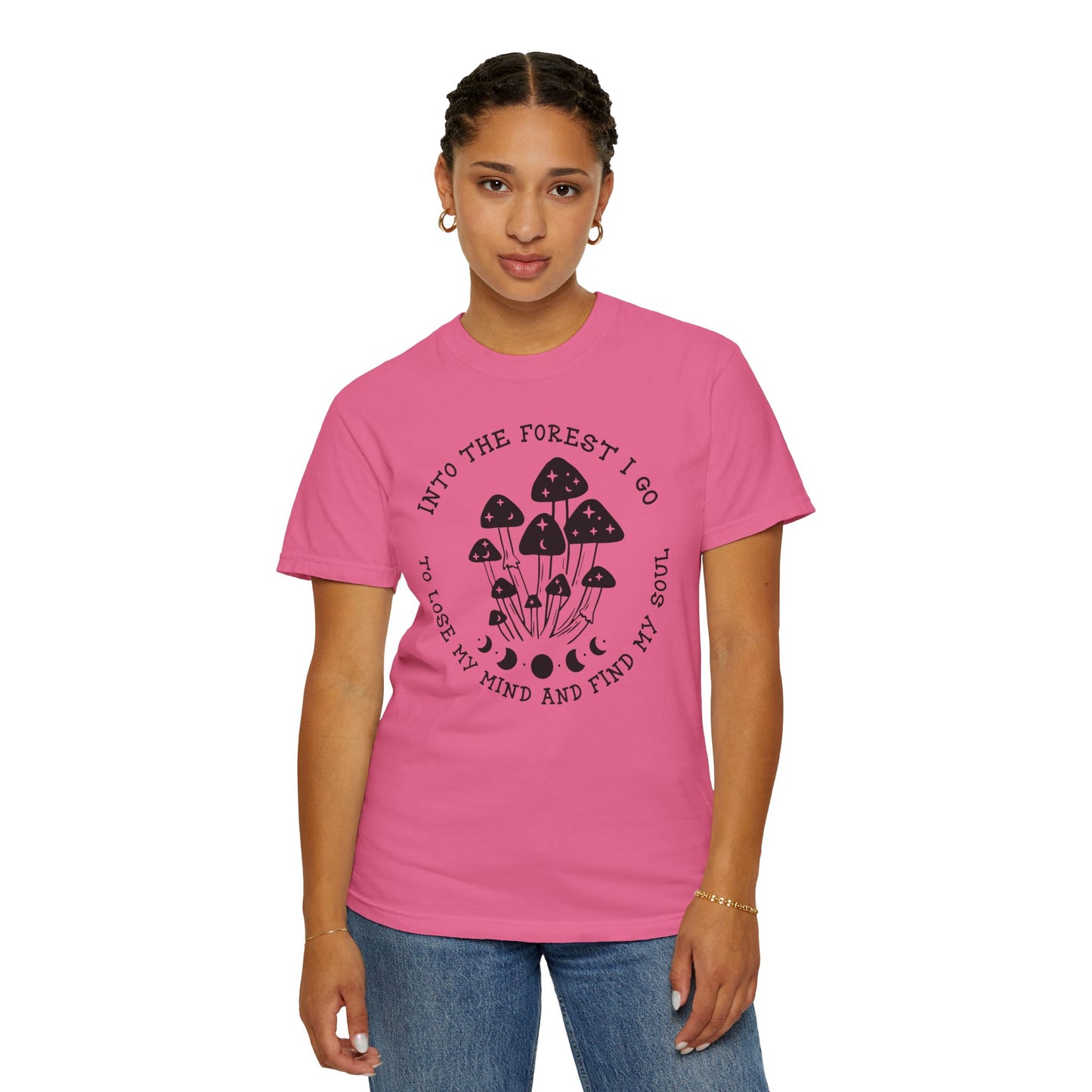 Into The Forest Unisex Garment-Dyed T-shirt