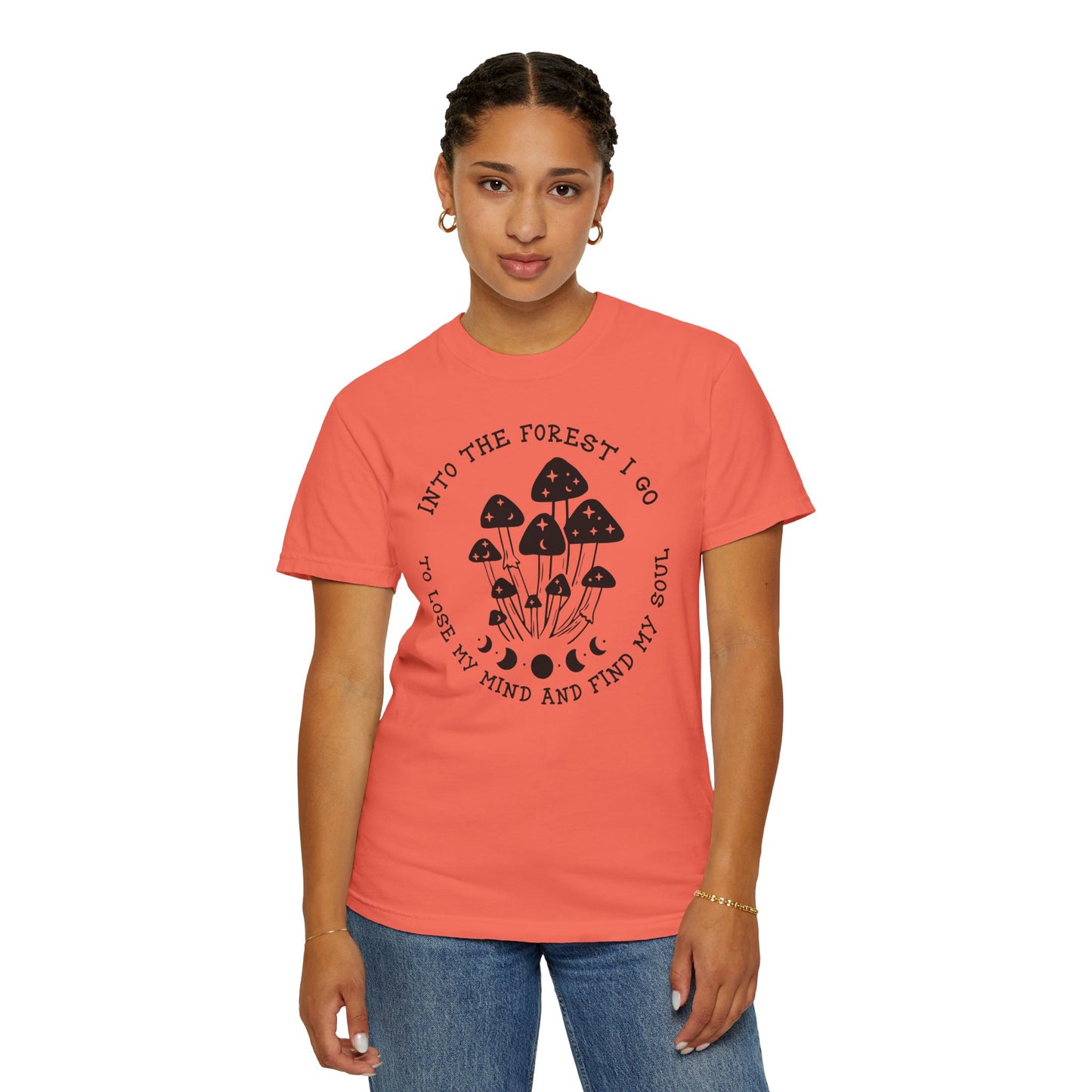 Into The Forest Unisex Garment-Dyed T-shirt