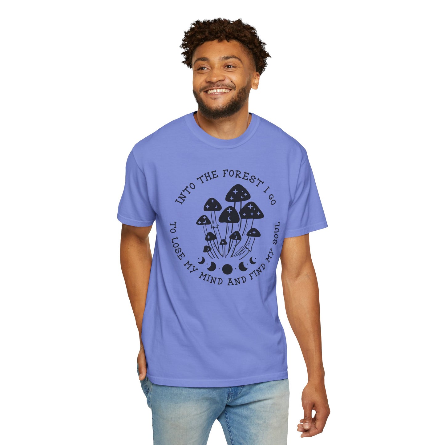 Into The Forest Unisex Garment-Dyed T-shirt