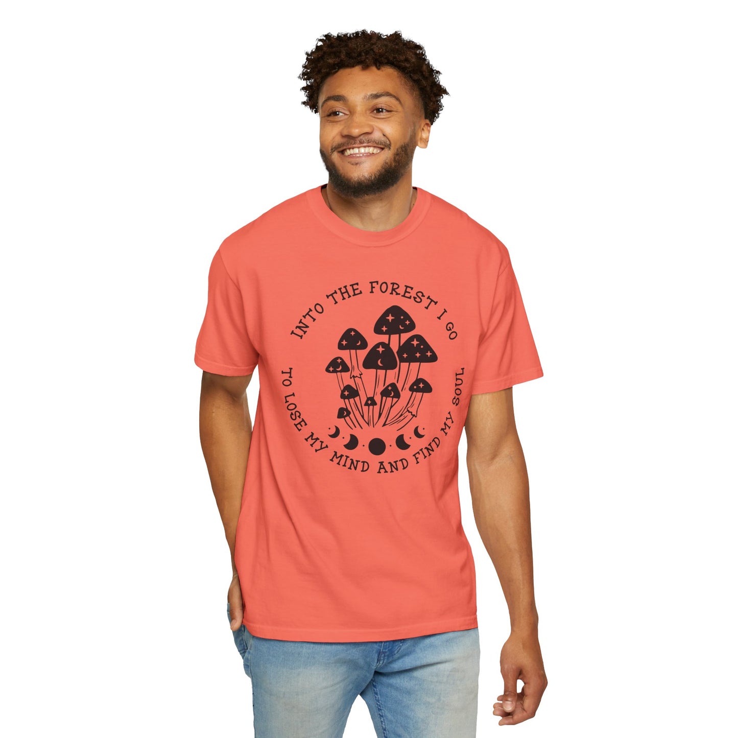 Into The Forest Unisex Garment-Dyed T-shirt