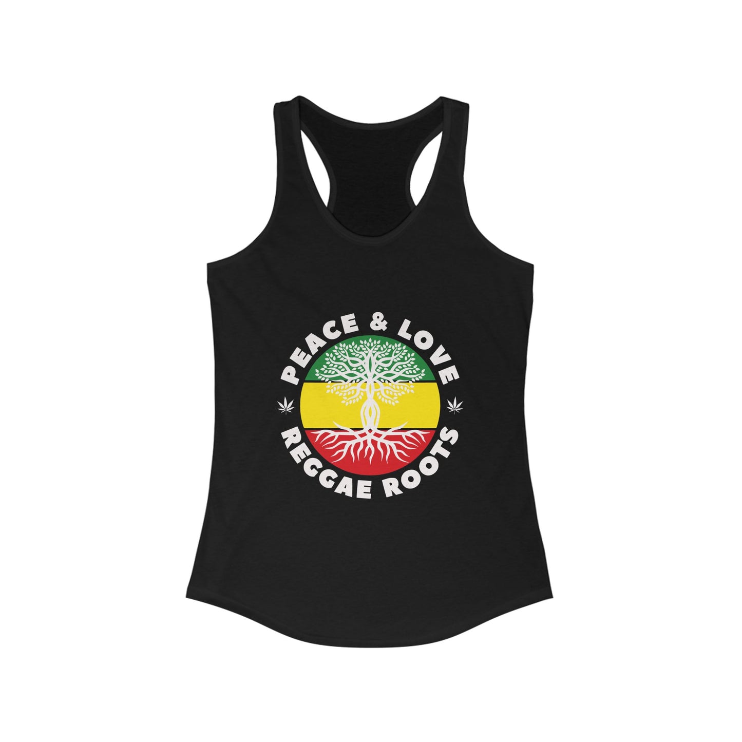 Reggae Roots Peace & Love Tank Top for Women