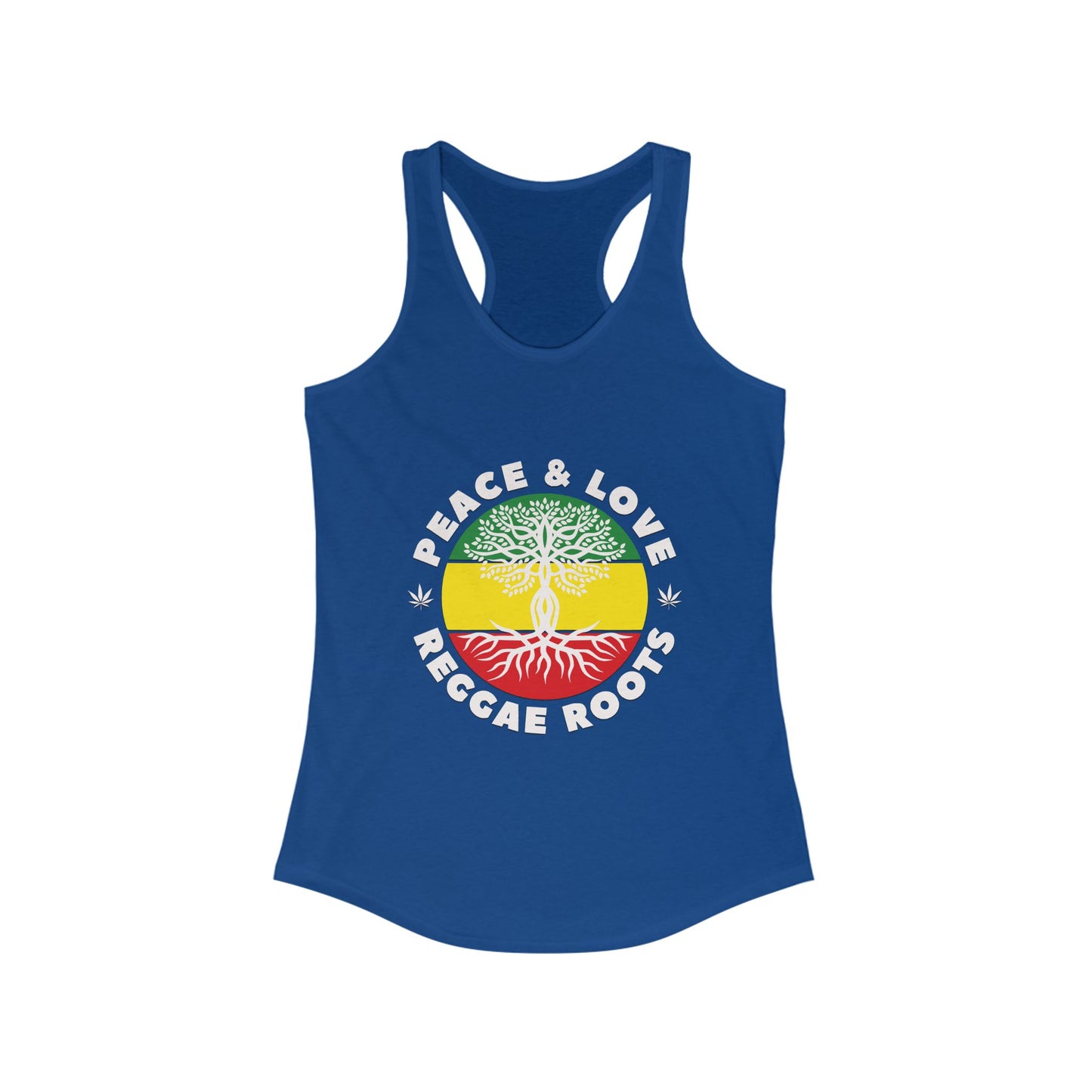 Reggae Roots Peace & Love Tank Top for Women