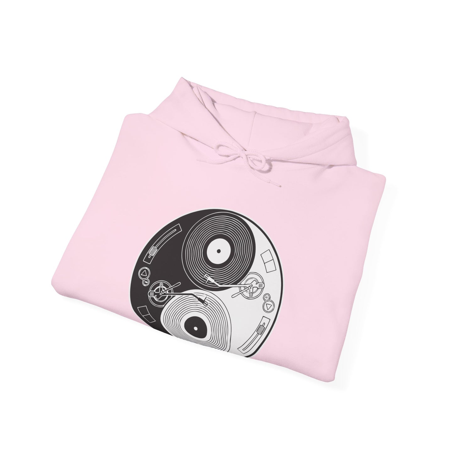 Ying Yang LP Unisex Heavy Hooded Sweatshirt