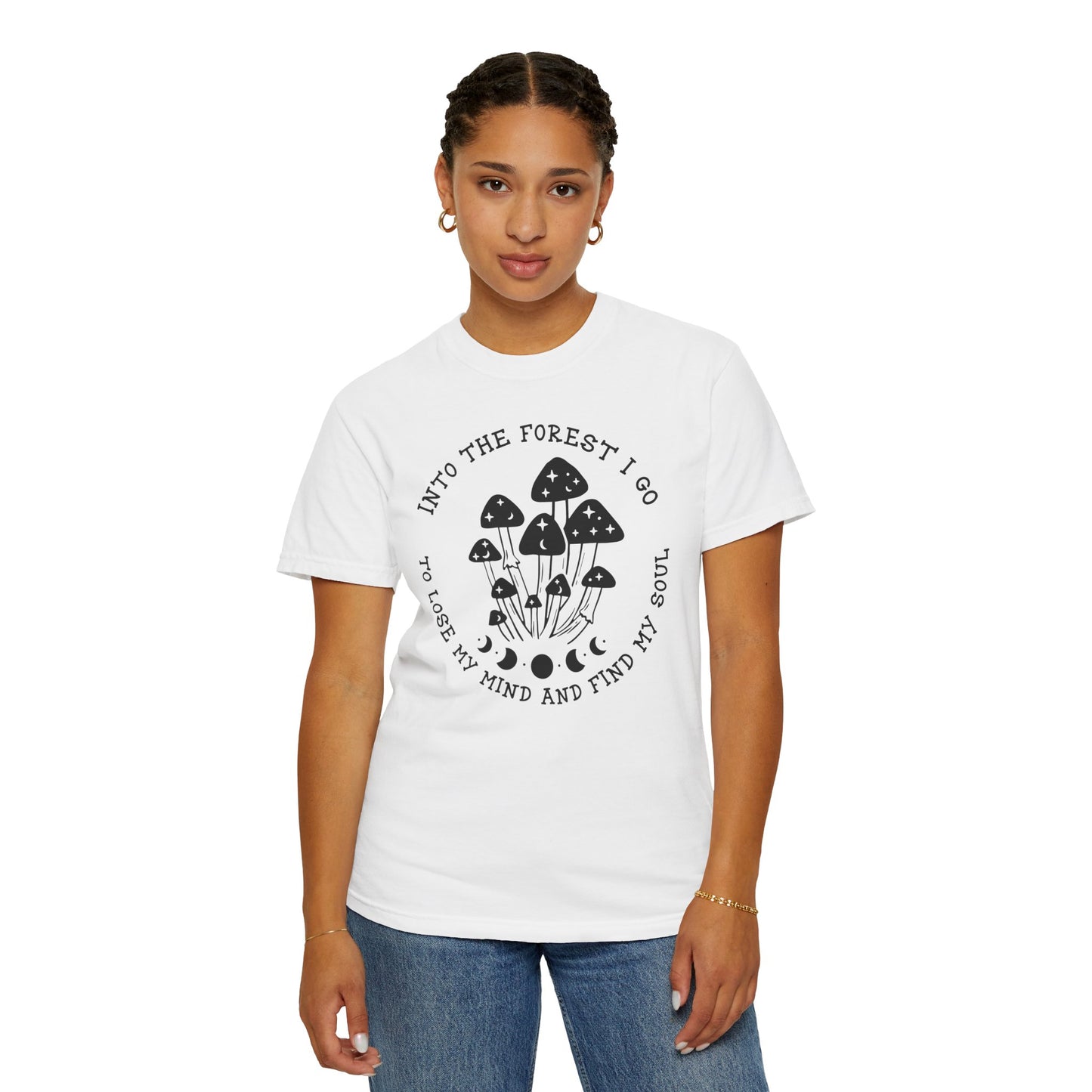 Into The Forest Unisex Garment-Dyed T-shirt