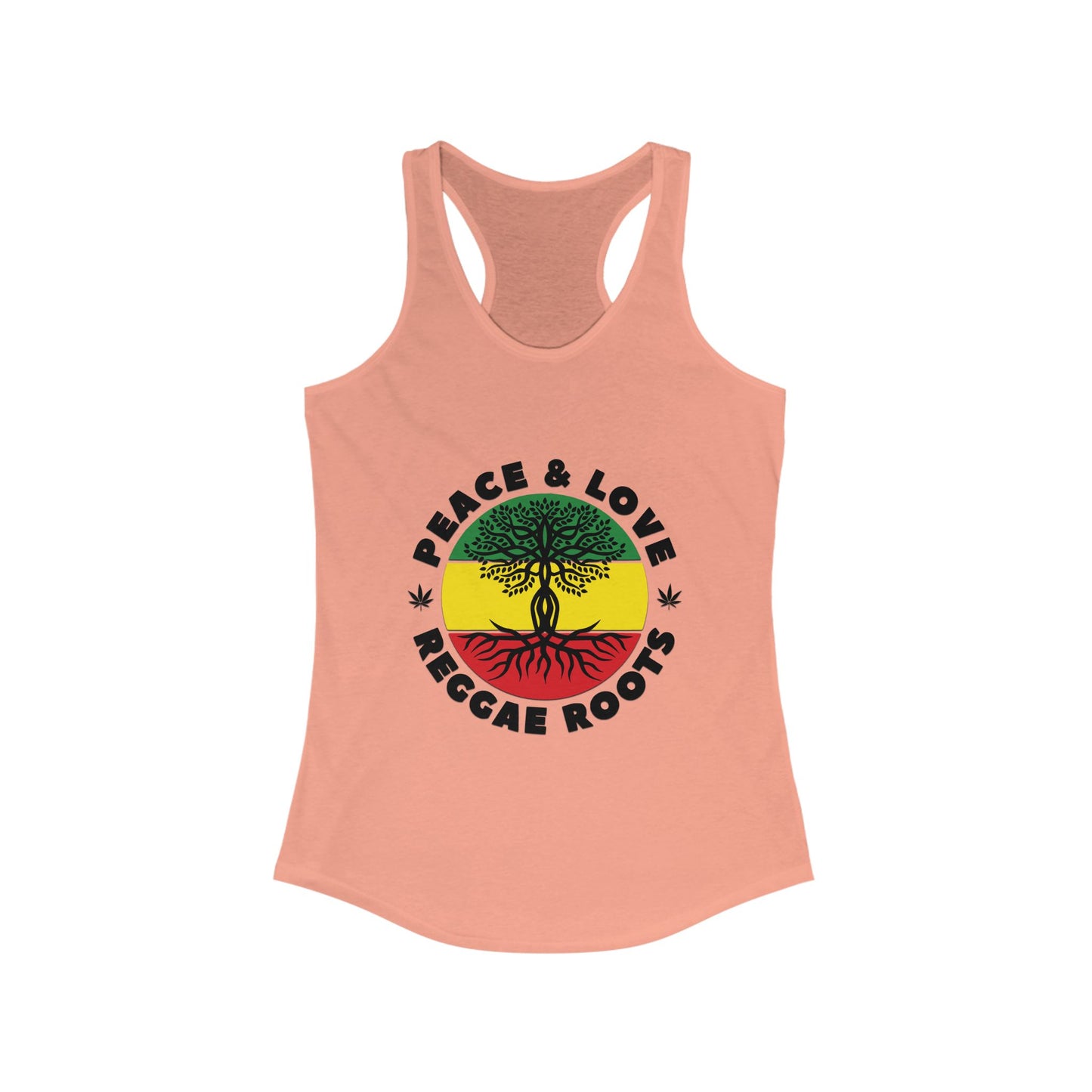 Reggae Roots Peace & Love Tank Top for Women