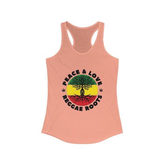Reggae Roots Peace & Love Tank Top for Women