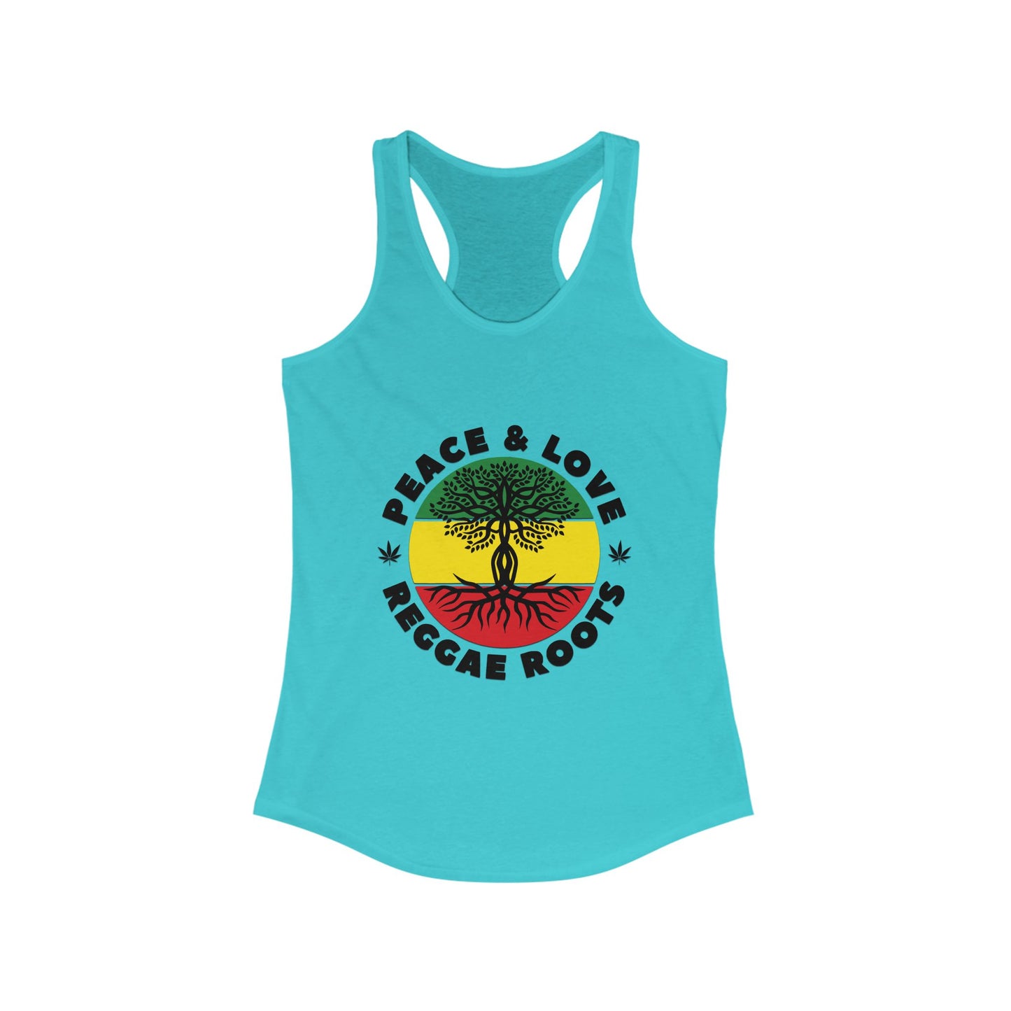 Reggae Roots Peace & Love Tank Top for Women