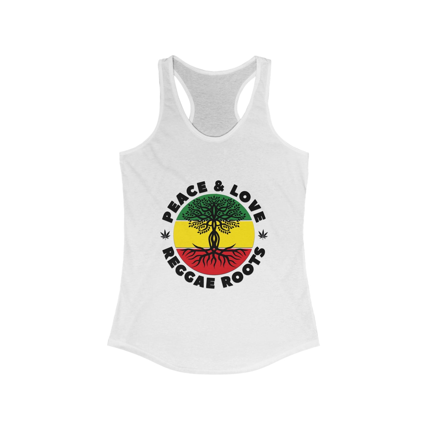 Reggae Roots Peace & Love Tank Top for Women