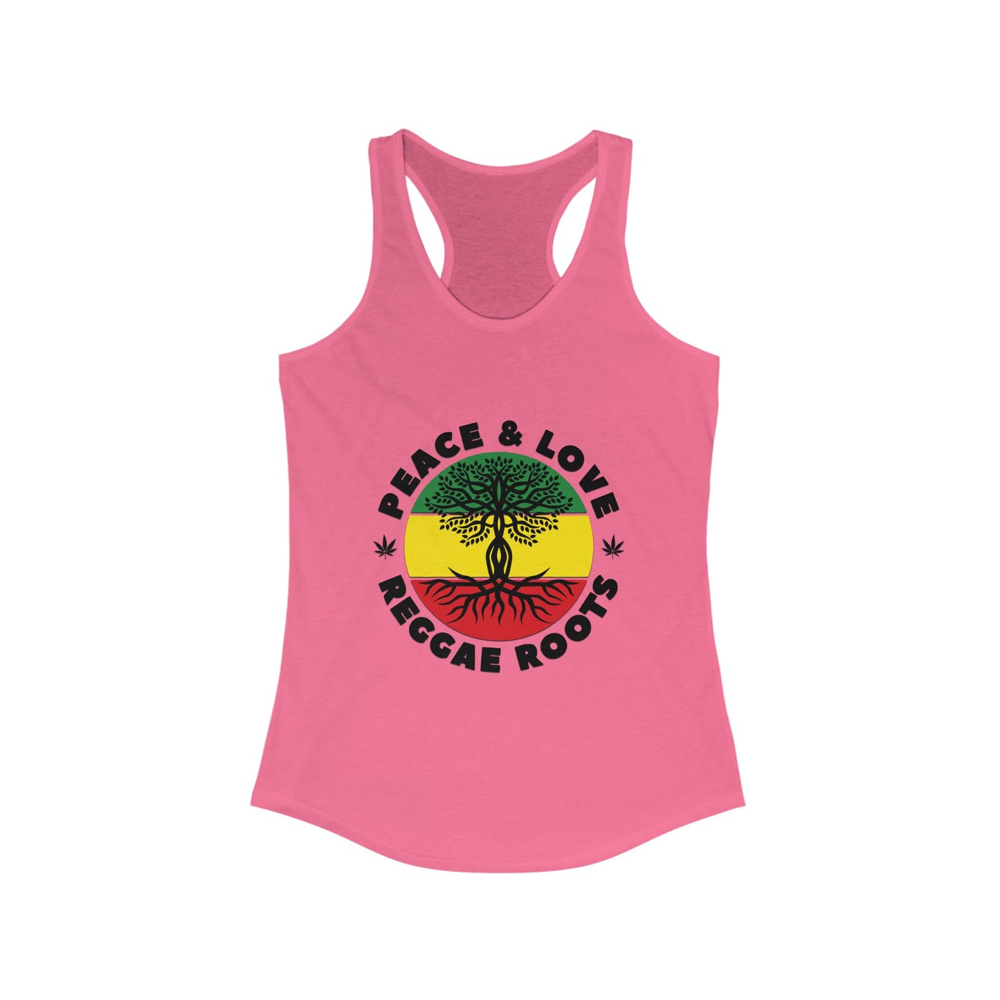 Reggae Roots Peace & Love Tank Top for Women