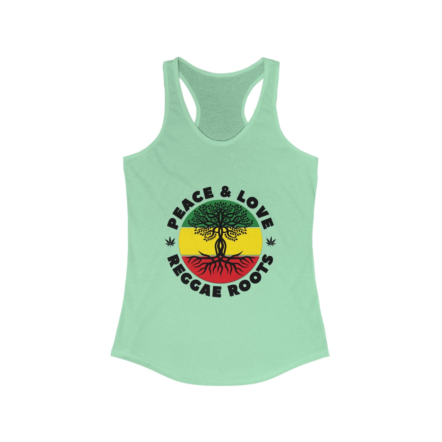 Reggae Roots Peace & Love Tank Top for Women