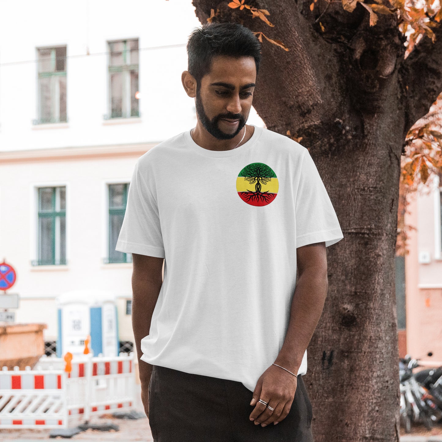 Reggae Roots Graphic Tee – Tree of Life Design