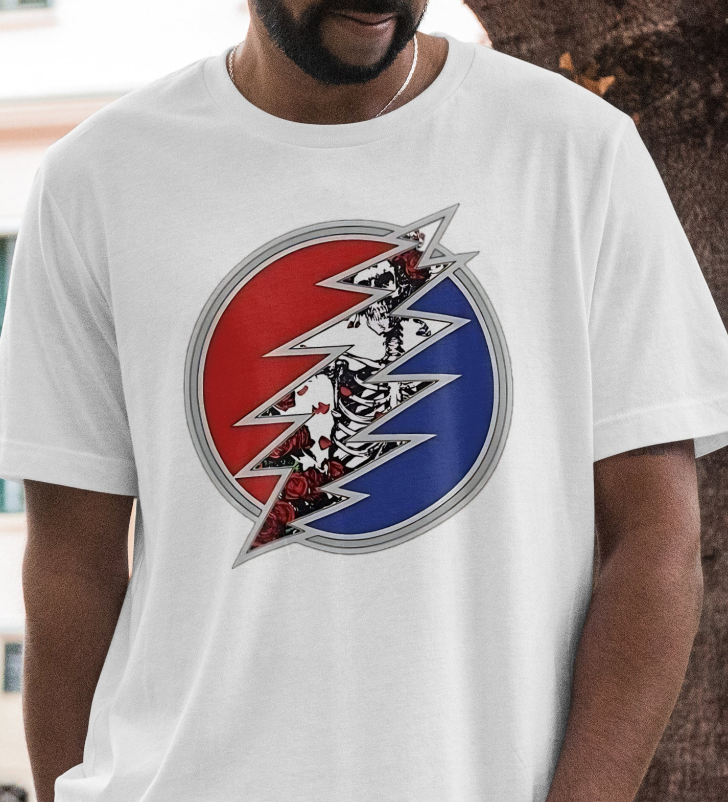 Grateful Lightning Bolt Tee